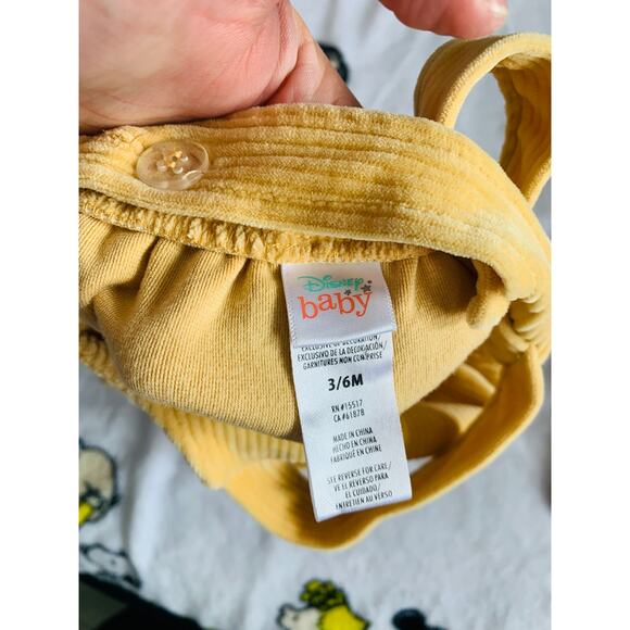 Disney Baby Minnie Mouse Soft Corduroy Jumper Dress Baby Girl size 3/6M - Picture 3 of 5